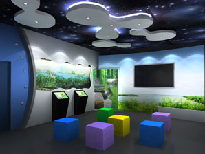 长广溪湿地体验中心展厅设计-无锡展馆展厅设计装修