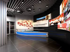 突破视觉的展馆展厅设计艺术- 企业文化展厅形象墙设计