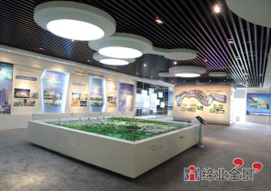 无锡锡东新城规划展示馆-高铁商务区规划模型制作